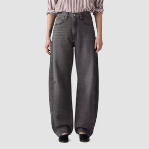 Levi's Cinch Barrel Jeans - Past Lives Faded Black - Womens 26 x 31 - NEW